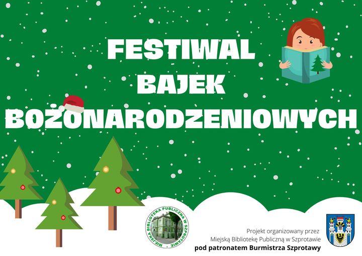 Plakat Festiwalu Bajek Bożonarodzeniowych 