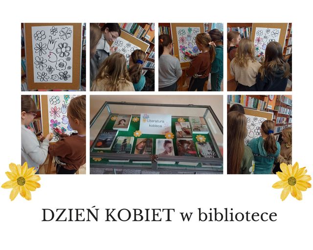 kolaż zdjęć dzieci z kolorowanką