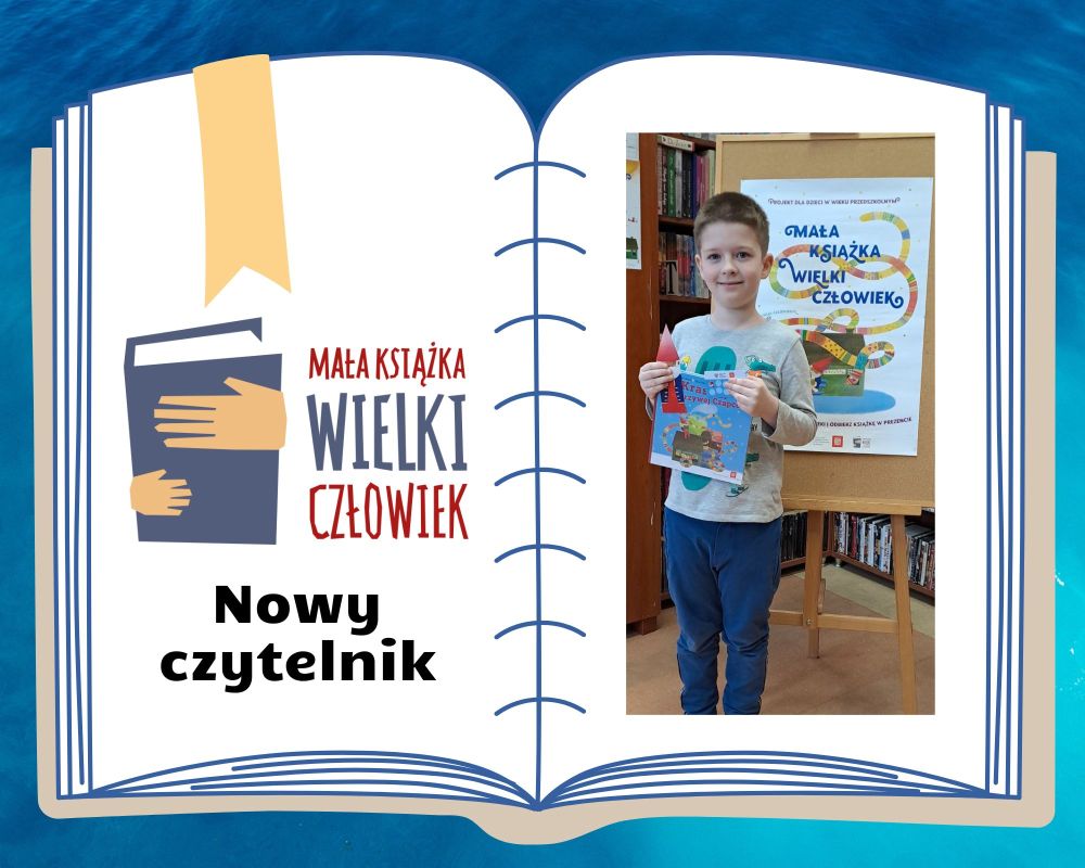 kolaż zdjęcia bartka nowego czytelnika